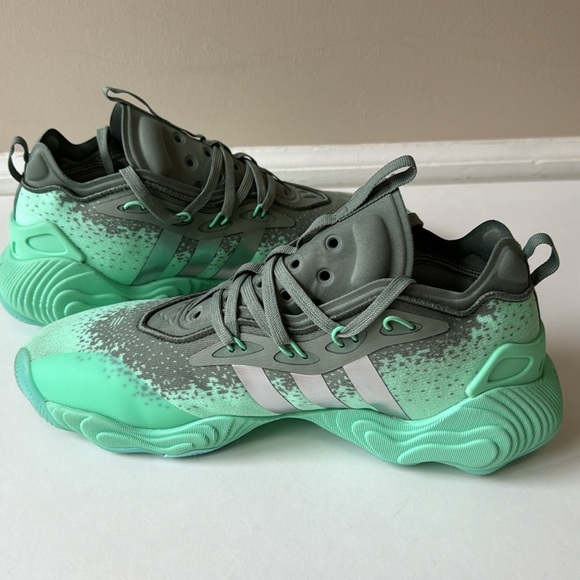ADIDAS TRAE YOUNG 3 IF5591 BASKETBALL SHOES MINT/SILVER GREEN - Size 10.5 - Picture 10 of 12